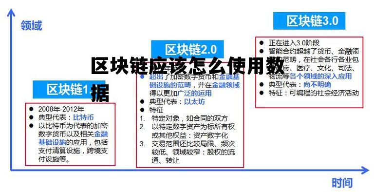 区块链内的数据是以什么样的形式储存，区块链应该怎么使用数据